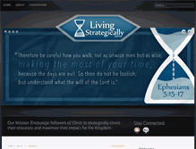 Tablet Screenshot of livingstrategically.com